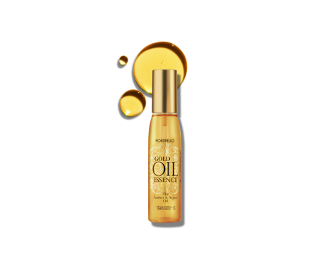 MONTIBELLO GOLD OIL ESSENCE olejek bursztynowo arganowy do włosów 130 ml - 2